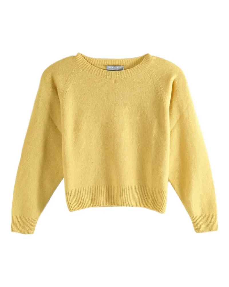 Margaret Howell raglan-sleeve sweater - Gelb Gelb