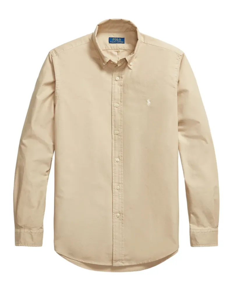 Ralph Lauren Stückgefärbtes Oxford-Hemd - Braun Braun