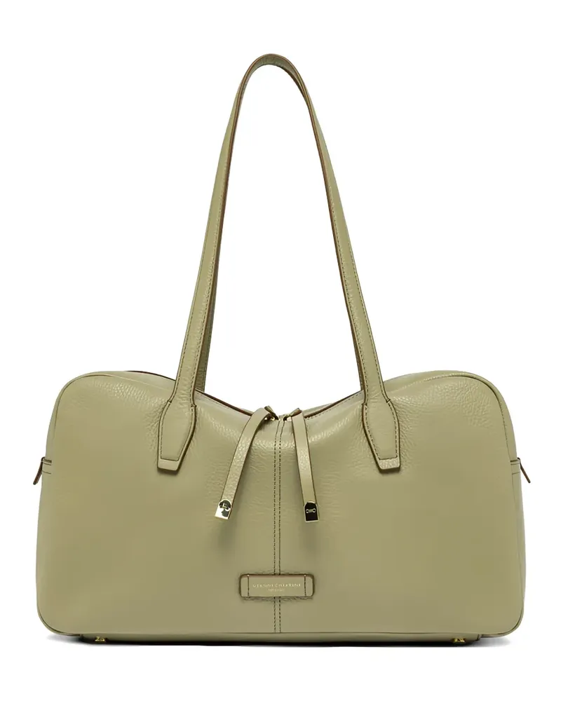 Gianni Chiarini Aryna grained leather tote bag - Grün Grün