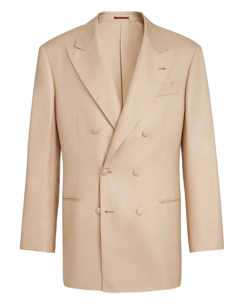 Brunello Cucinelli Doppelreihiges Sakko - Nude Nude