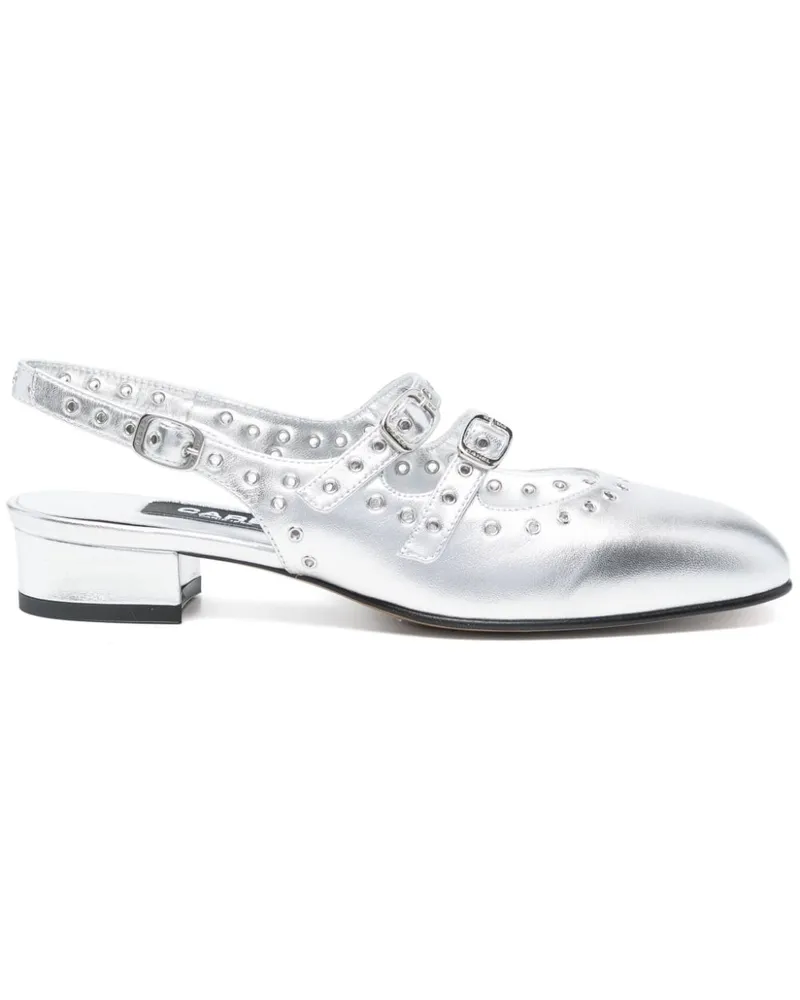 Carel Queen Ballerinas - Silber Silber