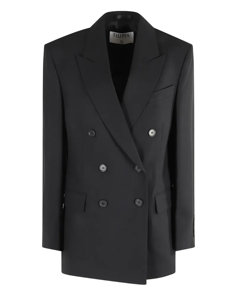 Filippa K double-breasted blazer - Schwarz Schwarz