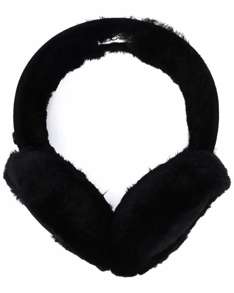 UGG Shearling-Ohrenschützer - Schwarz Schwarz