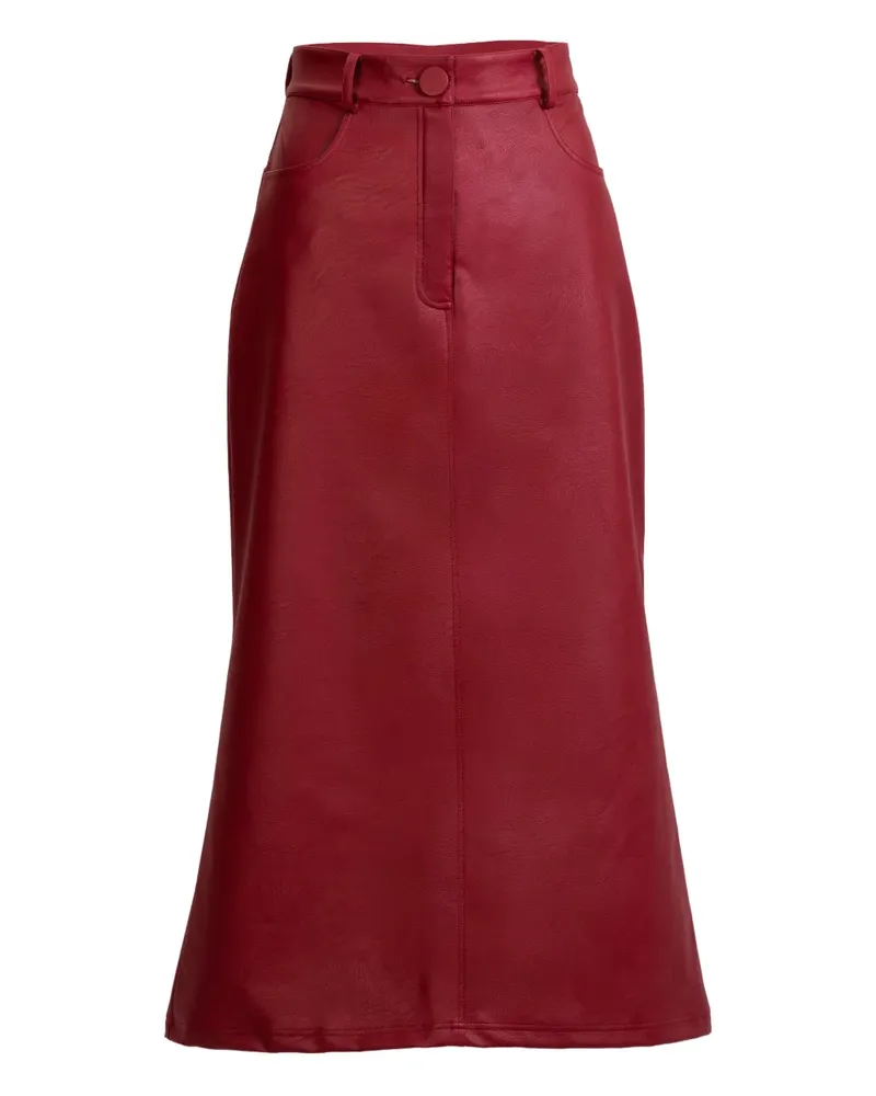 Silvia Tcherassi Layan midi skirt - Rot Rot