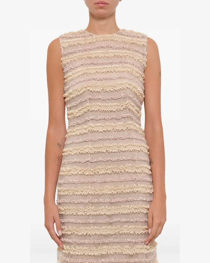 Givenchy Kleid mit rundem Ausschnitt - Nude Nude