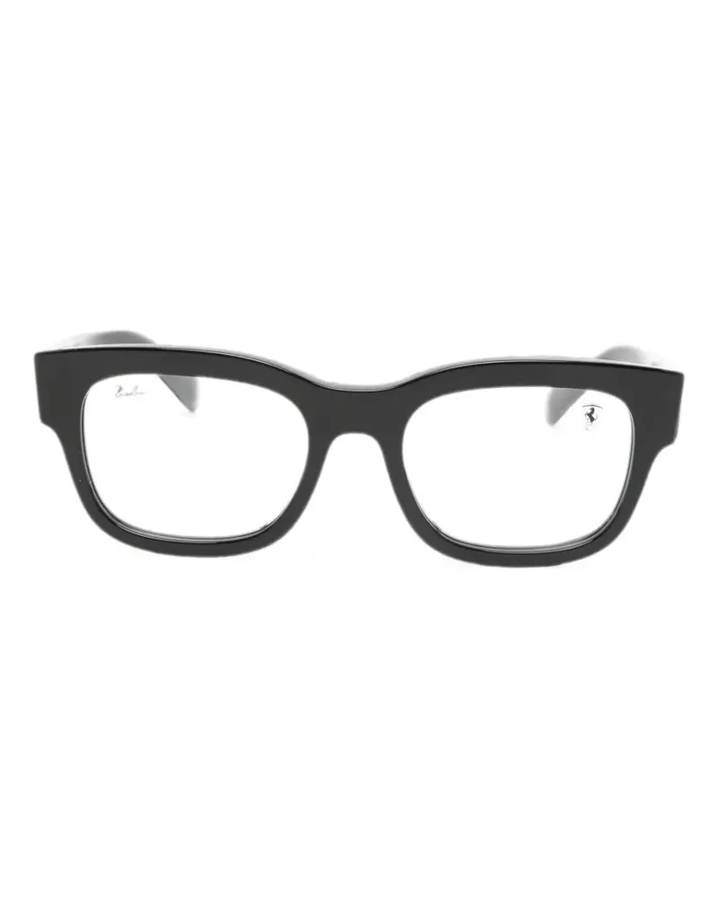 Ray Ban Brille mit eckigem Gestell - Schwarz Schwarz