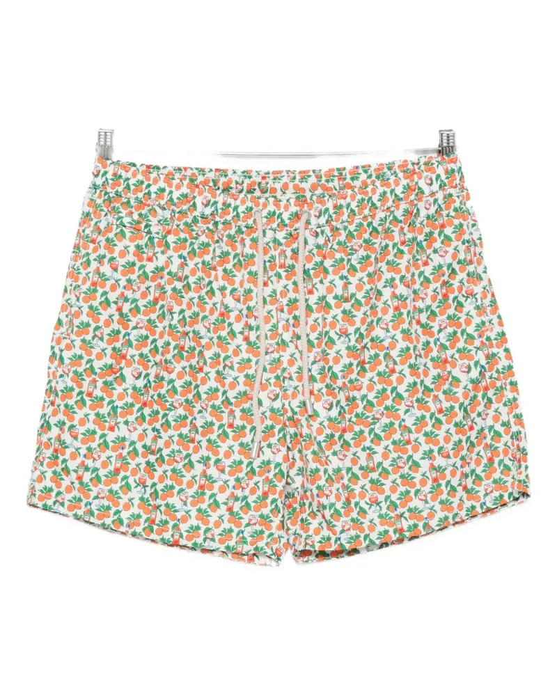 MC2 Saint Barth x Aperol Lighting Micro swim shorts - Weiß Weiß