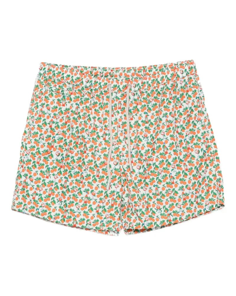 MC2 Saint Barth x Aperol Lighting Micro swim shorts - Weiß Weiß