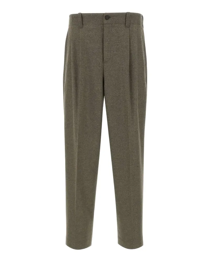 Golden Goose Tapered-Hose mit Bundfalten - Grau Grau
