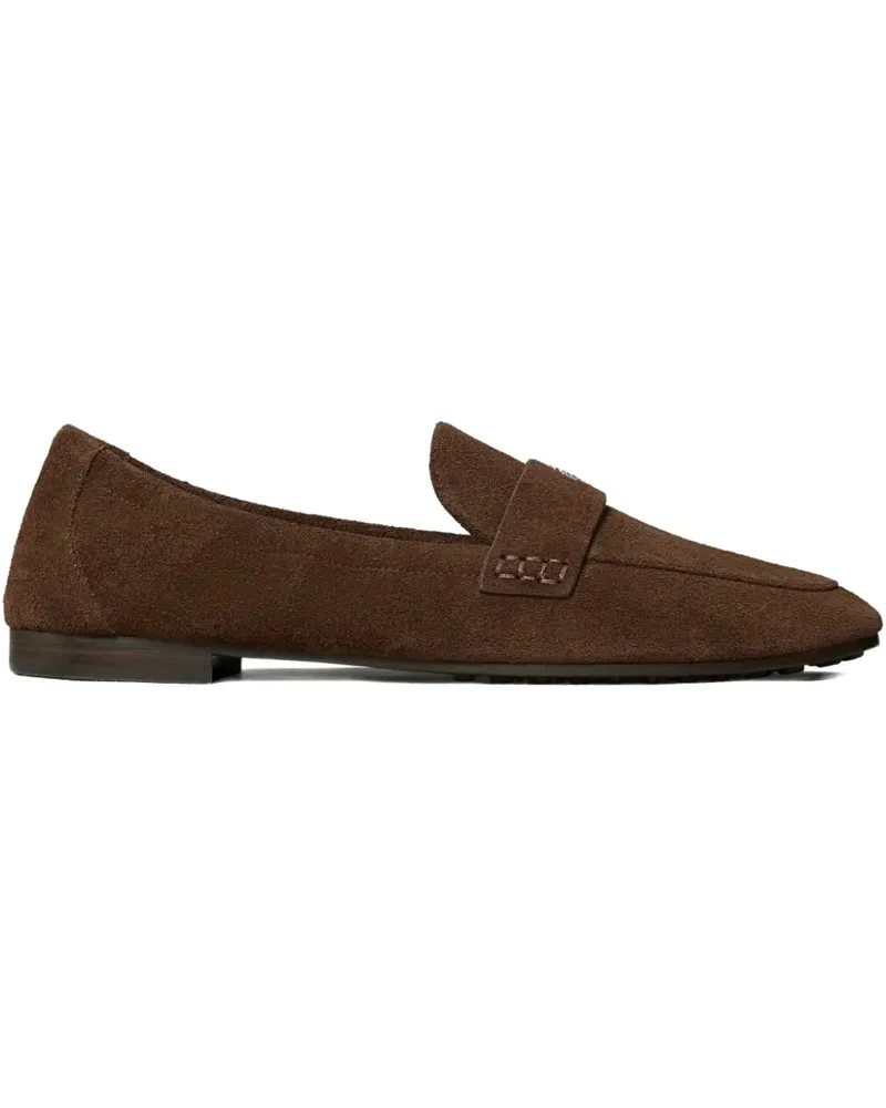 Tory Burch suede ballet loafers - Braun Braun