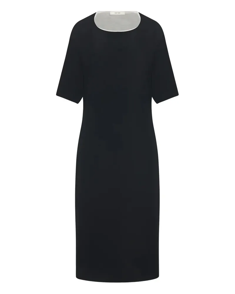 The Row Kleid mit kurzen Ärmeln - Schwarz Schwarz