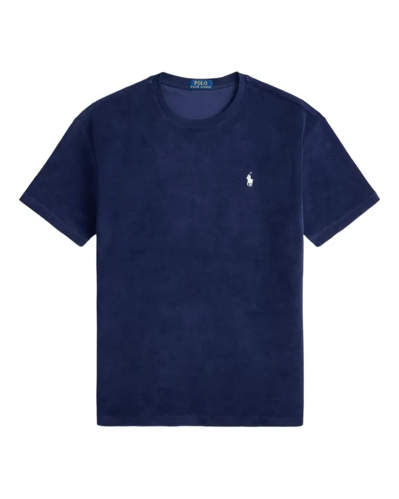 Ralph Lauren T-Shirt mit Logo-Stickerei - Blau Blau