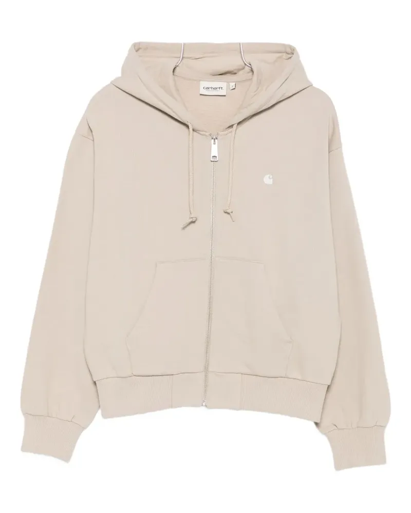 Carhartt WIP Kapuzenjacke mit Reißverschluss - Nude Nude