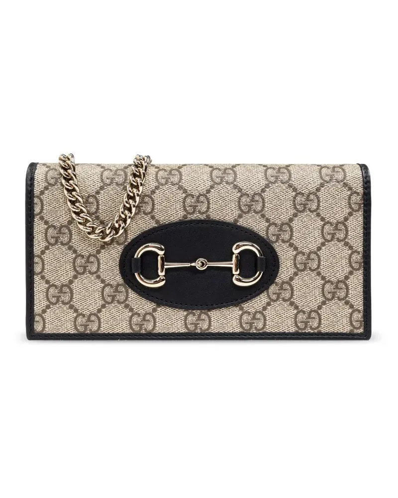 Gucci 1955 Portemonnaie mit Schnalle - Nude Nude