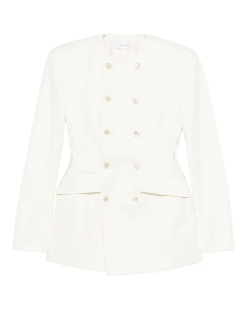 WARDROBE.NYC double-breasted blazer - Weiß Weiß