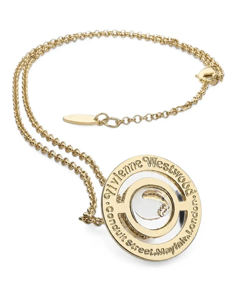 Vivienne Westwood New Tiny Orb Halskette mit Anhänger - Gold Gold