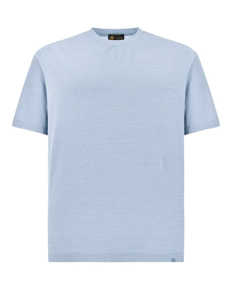 Paul & Shark Gestreiftes T-Shirt - Blau Blau