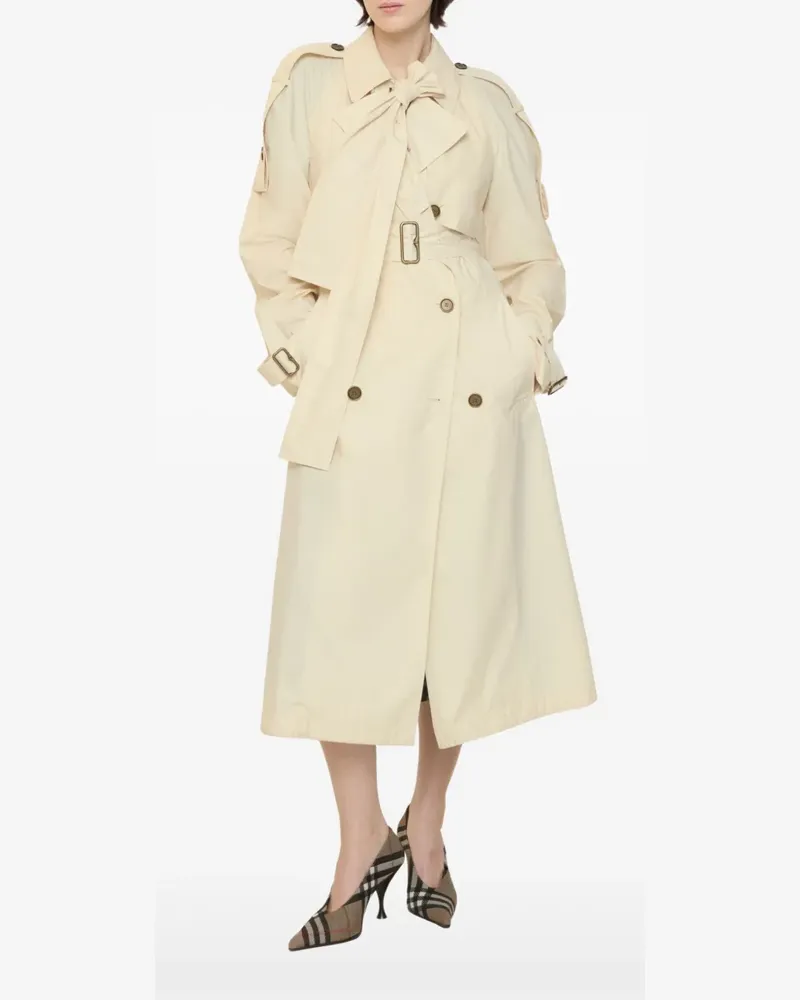 Burberry Trerose Trenchcoat mit Storm Shield-Schnalle - Nude Nude