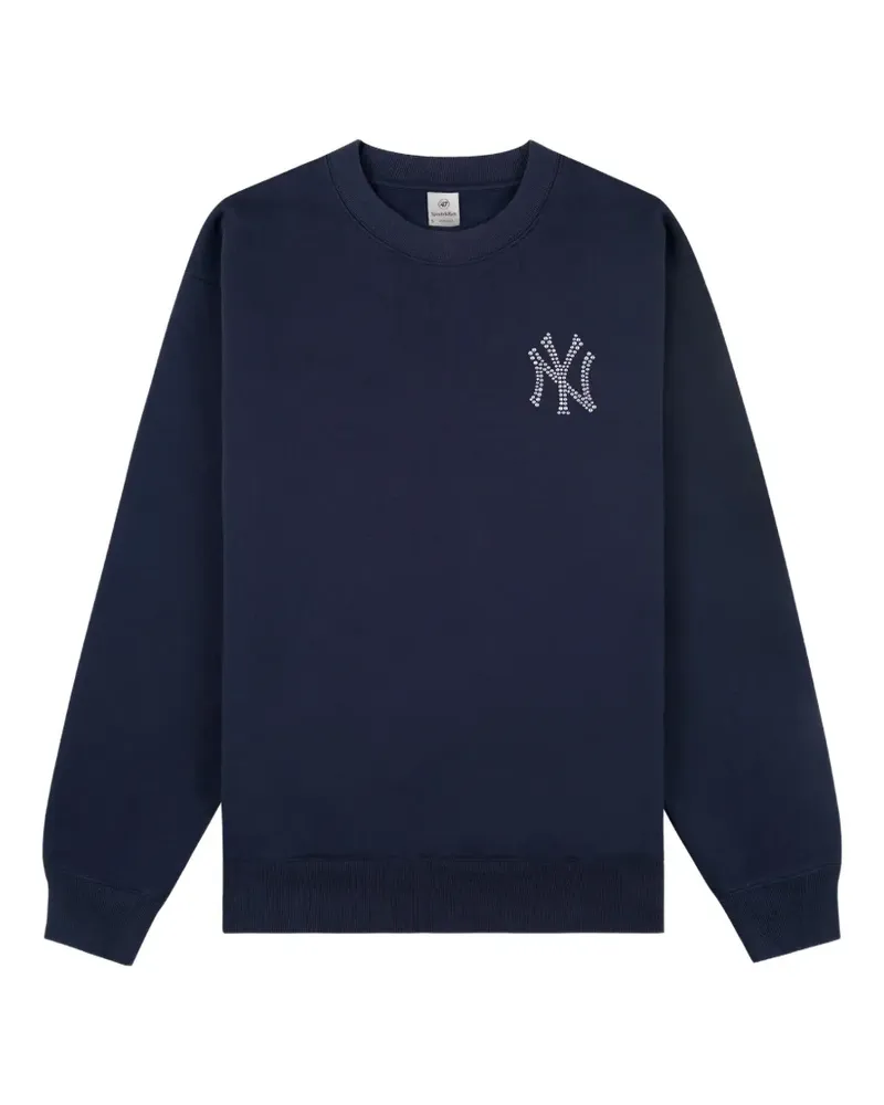 SPORTY & RICH x Yankees Krystal Sweatshirt - Blau Blau
