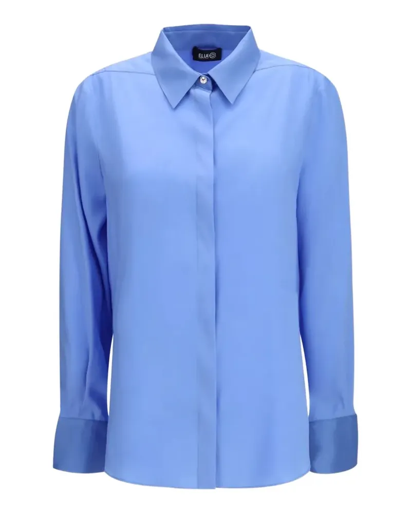 Ella Hemd mit verdeckter Vorderseite - Blau Blau