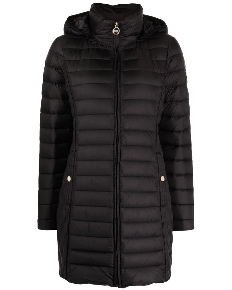 Michael Kors Packable Daunenmantel - Schwarz Schwarz