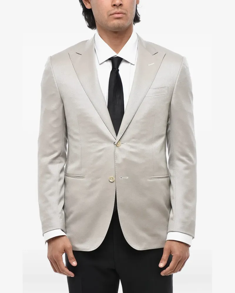 Corneliani single-breasted blazer - Grau Grau