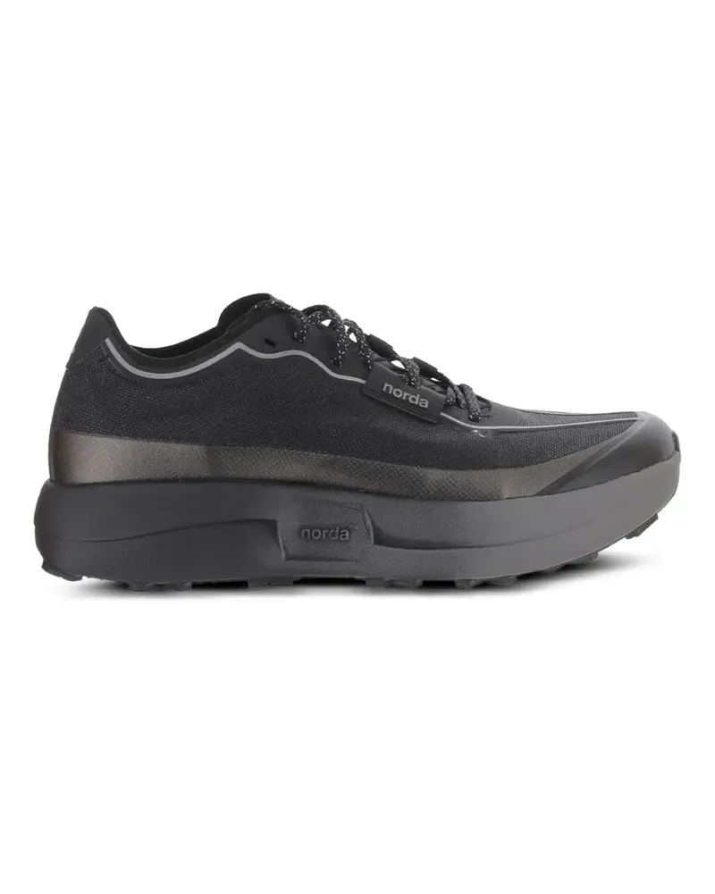 Norda Bio-Dyneema Fit-Lock System Sneakers - Schwarz Schwarz