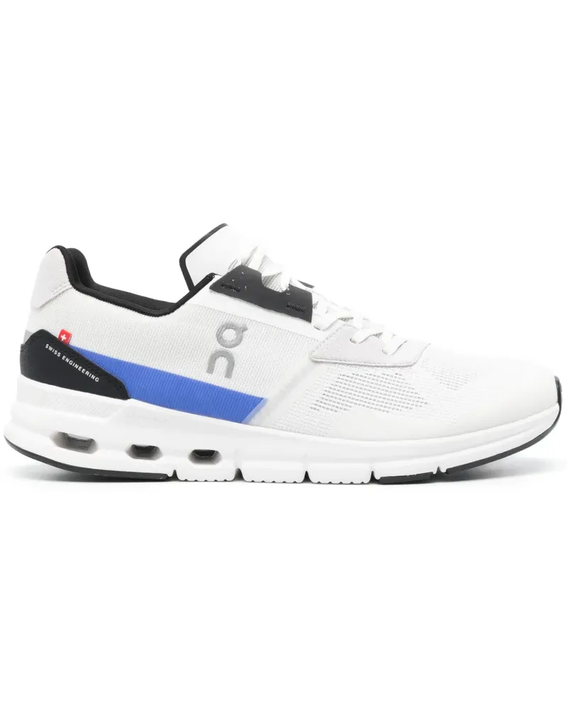 ON Sneakers mit Kontrasteinsätzen - Weiß Weiß