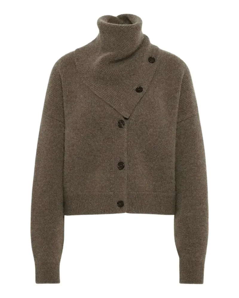 Le Kasha 1918 Derios Cardigan mit Knöpfen - Braun Braun