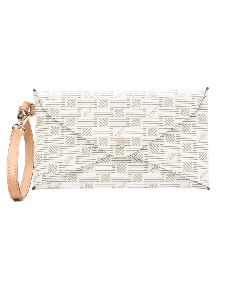 Moreau Paris Origami' Clutch - Nude Nude
