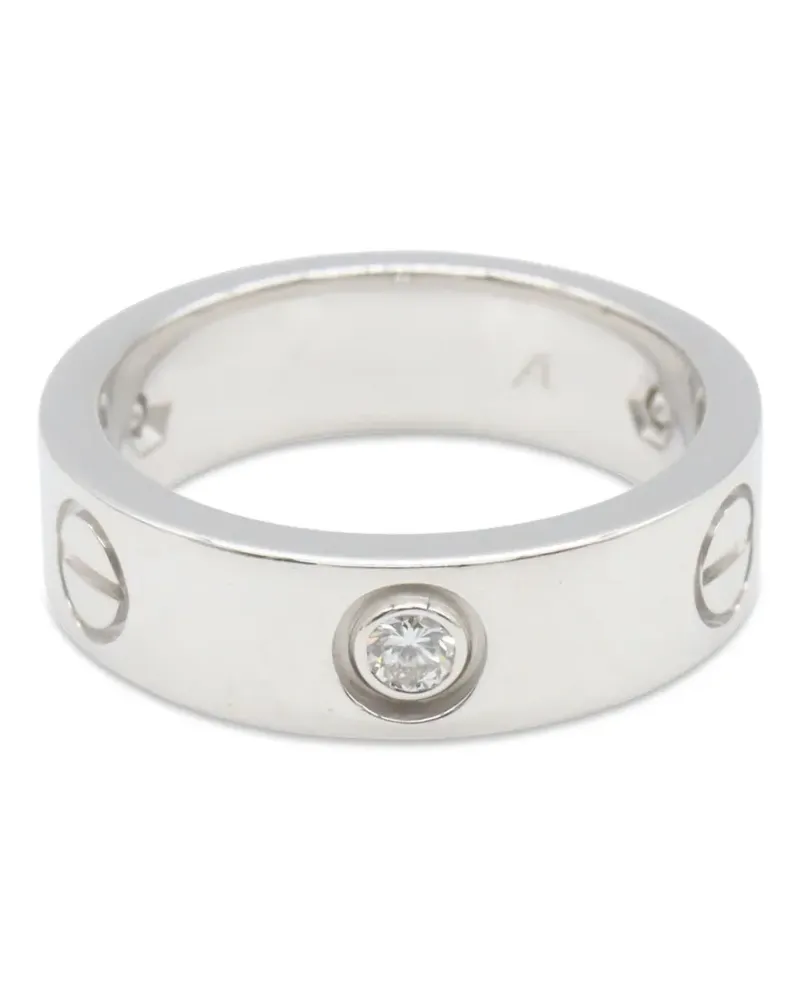 Cartier 2010s Love diamond ring - Silber Silber