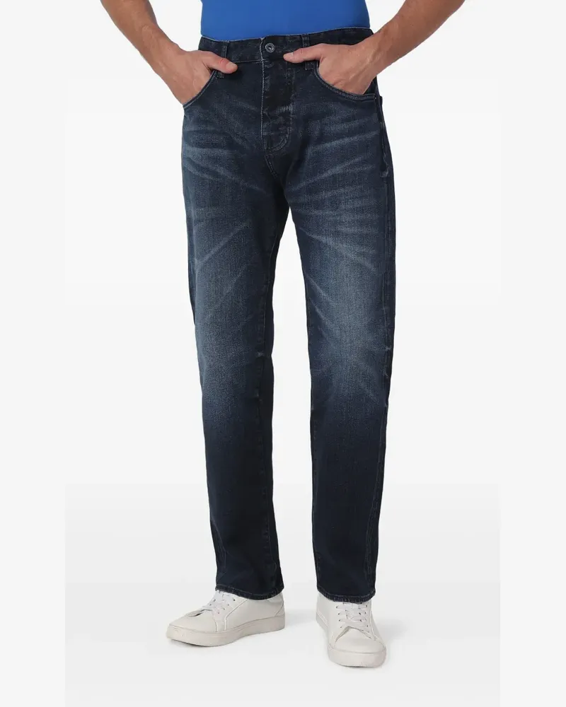 Armani Exchange Ausgeblichene Jeans - Blau Blau