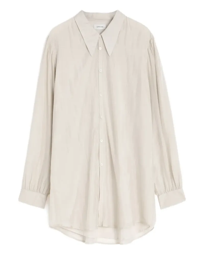 Christophe Lemaire Hemd aus Chiffon - Nude Nude