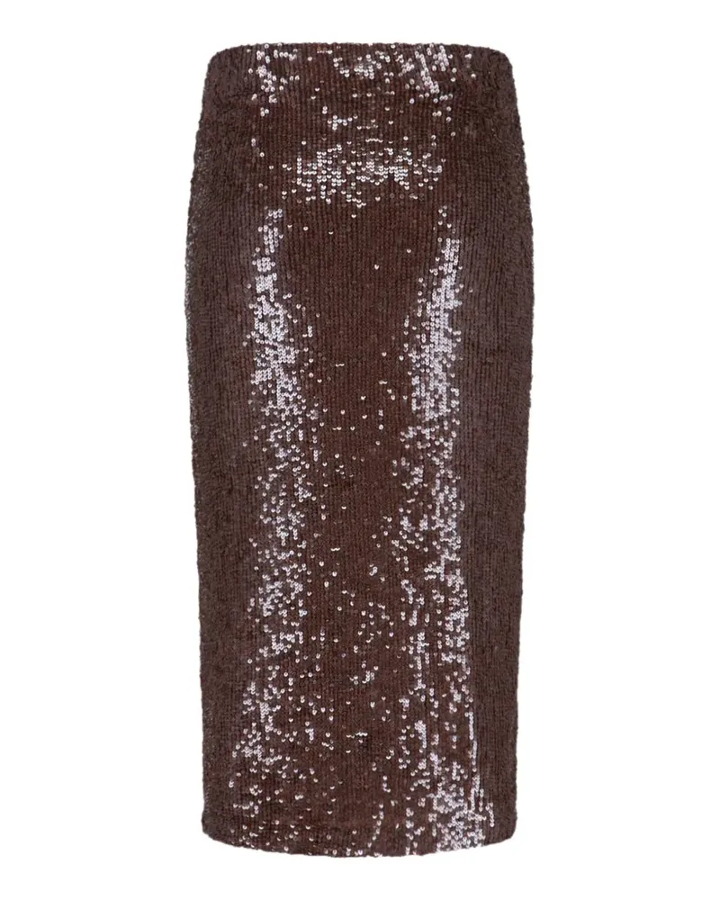 P.A.R.O.S.H. sequin skirt - Braun Braun