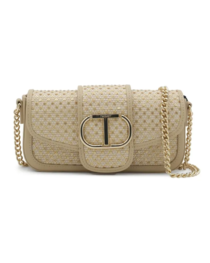 Twin-Set Amie Umhängetasche - Nude Nude