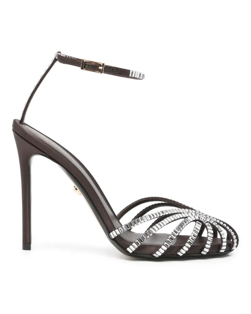 Alevì Penelope embellished-strap sandals - Braun Braun