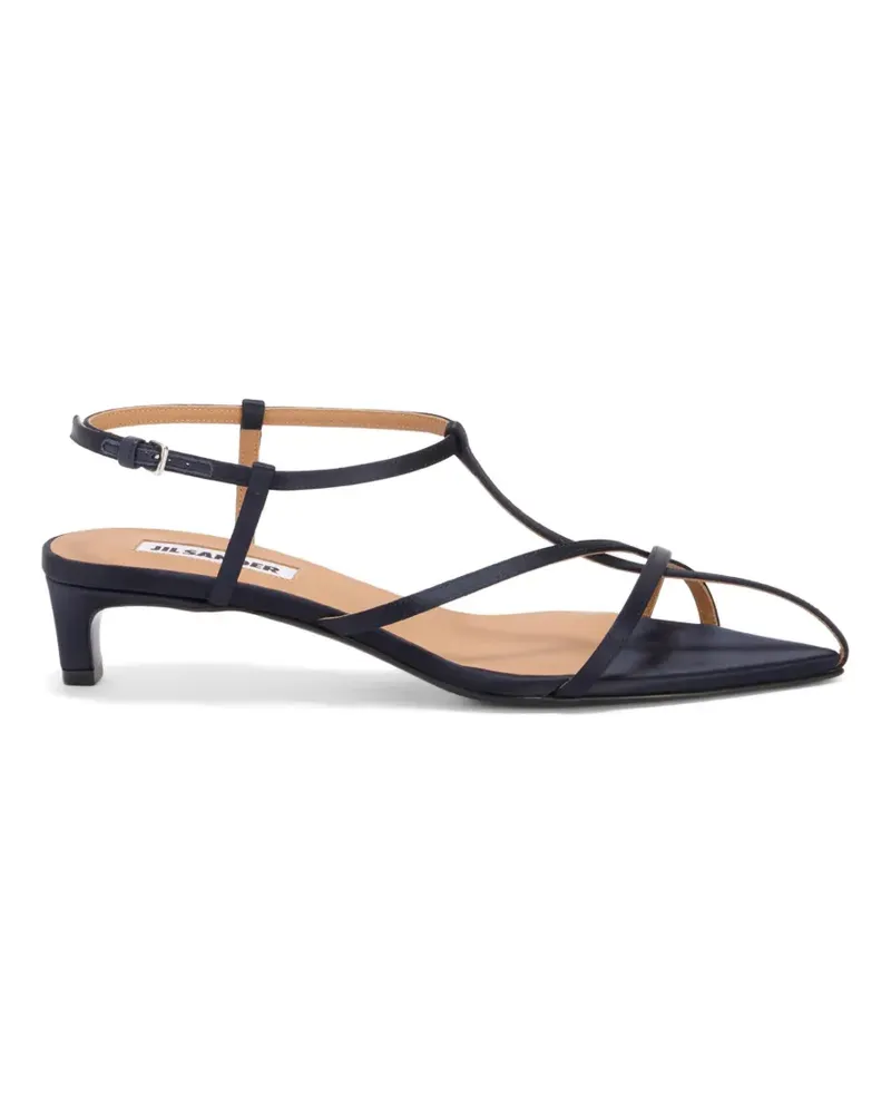Jil Sander Spitze Sandalen - Blau Blau