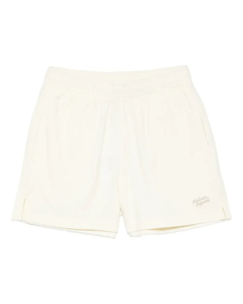 Kitsuné textured shorts - Nude Nude