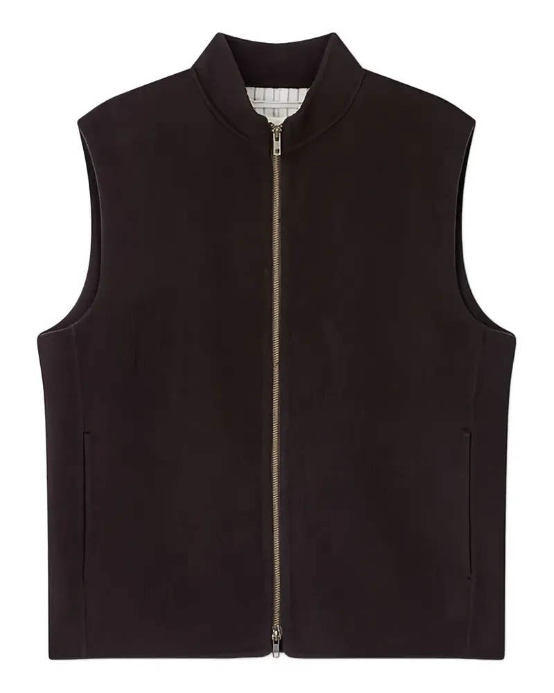 ManOnTheBoon zip-up vest - Braun Braun