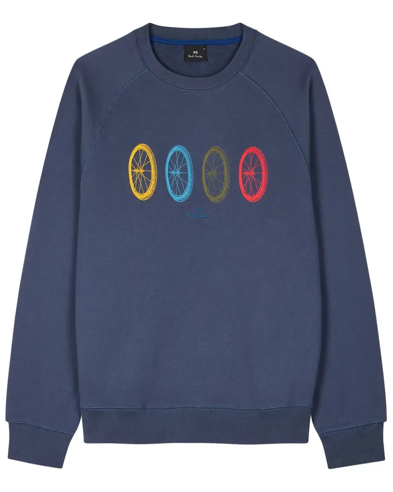 Paul Smith Sweatshirt mit Logo-Stickerei - Blau Blau