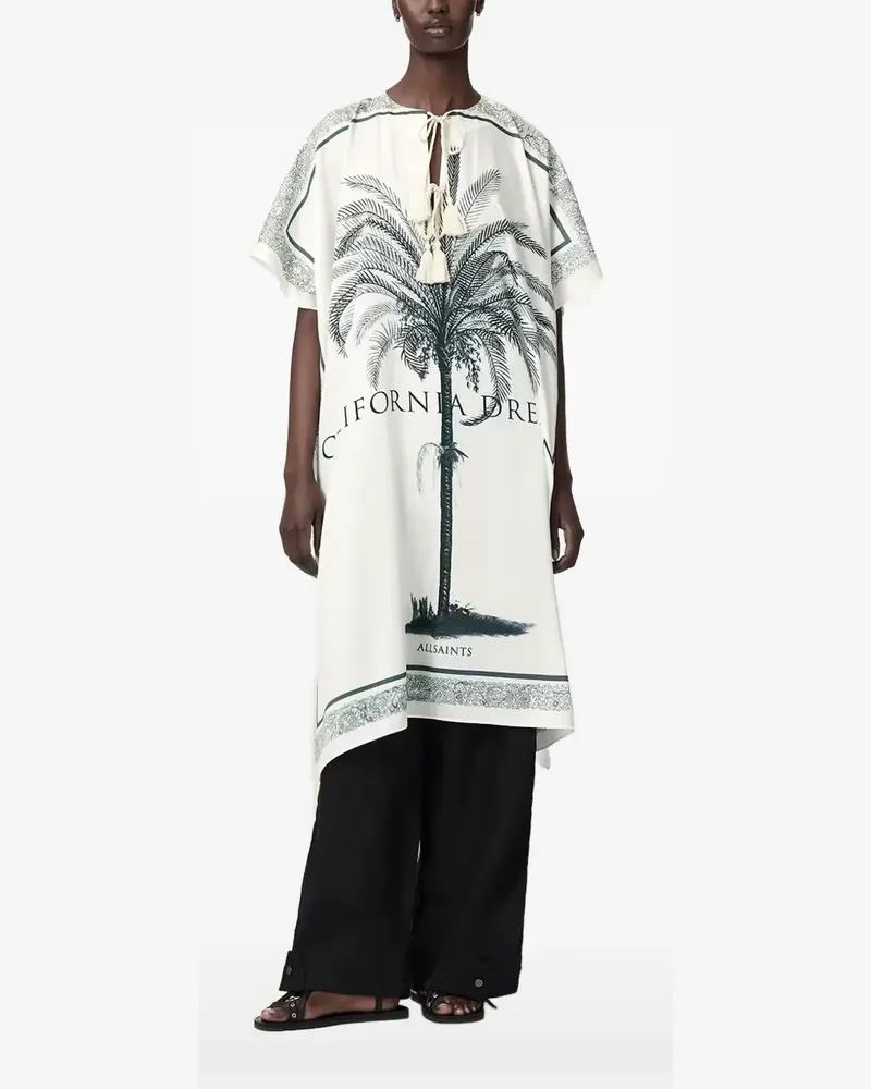 AllSaints Tess kafkan - Weiß Weiß
