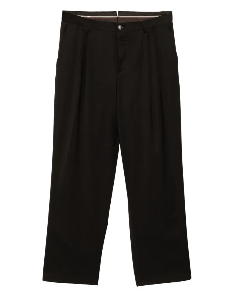 Canali Klassische Hose - Braun Braun
