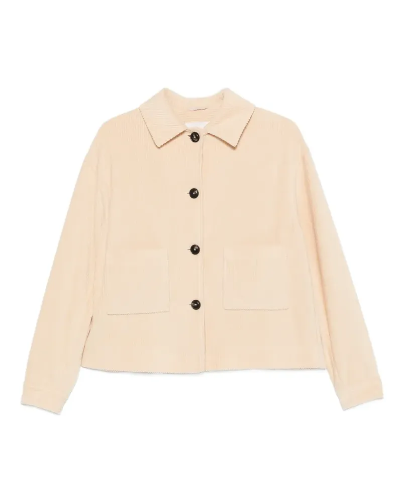 CIRCOLO 1901 Cordjacke mit aufgesetzter Tasche - Nude Nude