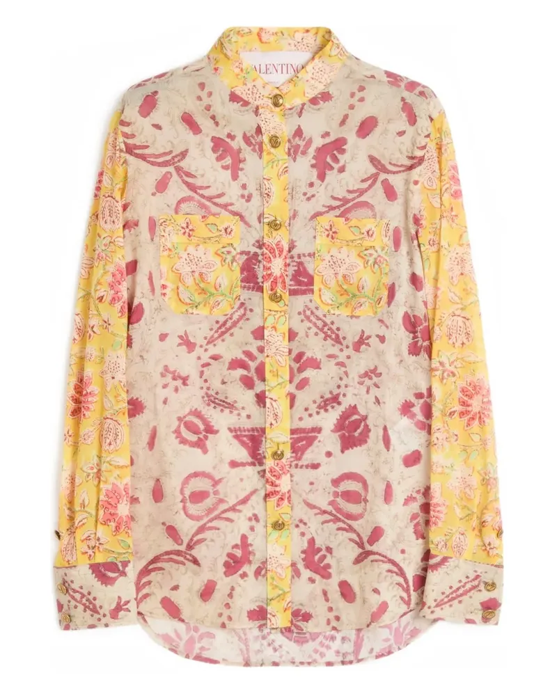 Valentino Garavani Speculare Voyage Imaginaire Hemd - Nude Nude