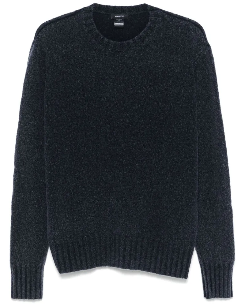 Avant Toi Pullover mit Rundhalsausschnitt - Blau Blau