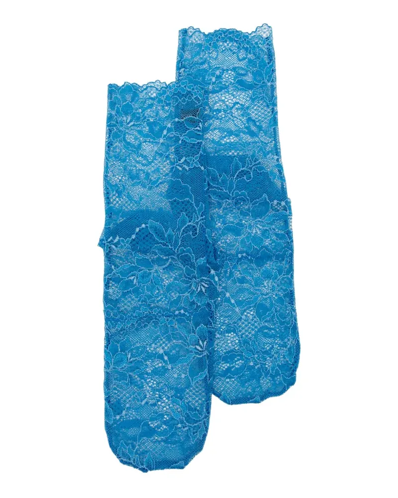 Undercover lace socks - Blau Blau