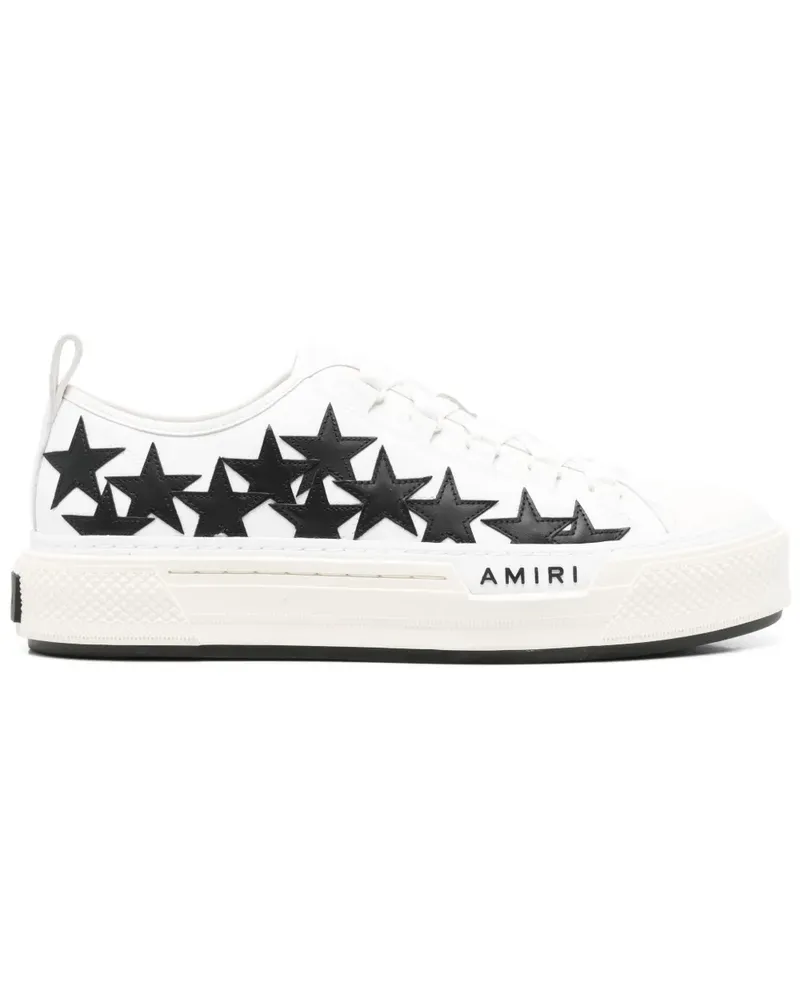 Amiri Stars Court Sneakers - Weiß Weiß