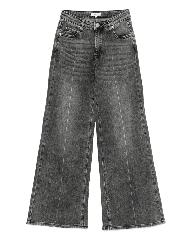 Suncoo Hose mit Kontrasteinsätzen - Grau Grau