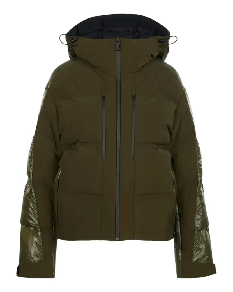 Aztech Mountain Super Nuke hooded panelled jacket - Grün Grün