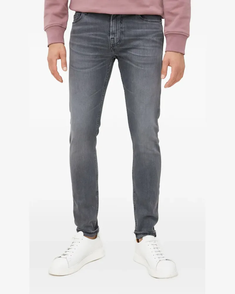 Guess Chris Jeans mit Triangel-Logo - Grau Grau